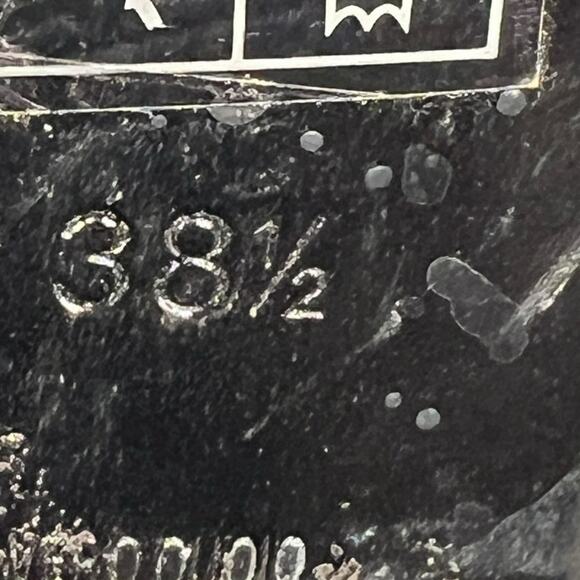 Alexander Wang Women’s Avery Black Leather Block Heel Mules Size 38.5 US 8.5 - Picture 12 of 14